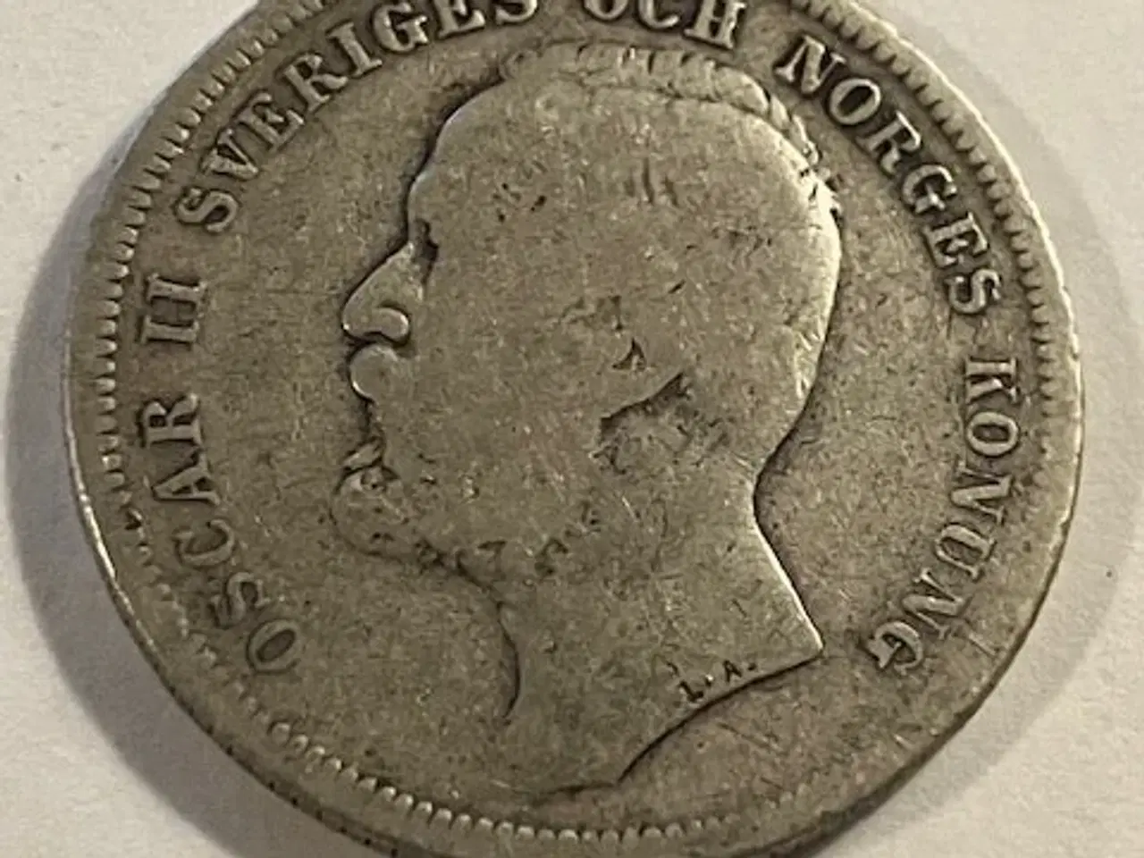 Billede 2 - 1 Krona 1898 Sverige