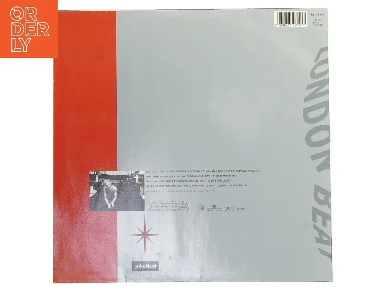 Billede 2 - Londonbeat - In the Blood LP
