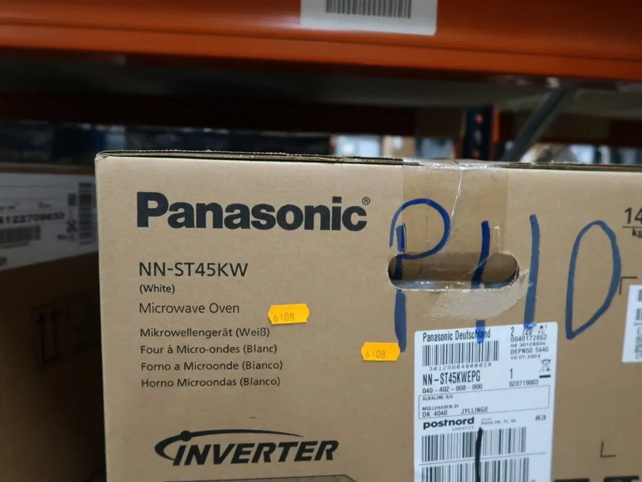 Billede 1 - Mikrobølgeovn PANASONIC NN-ST45KW