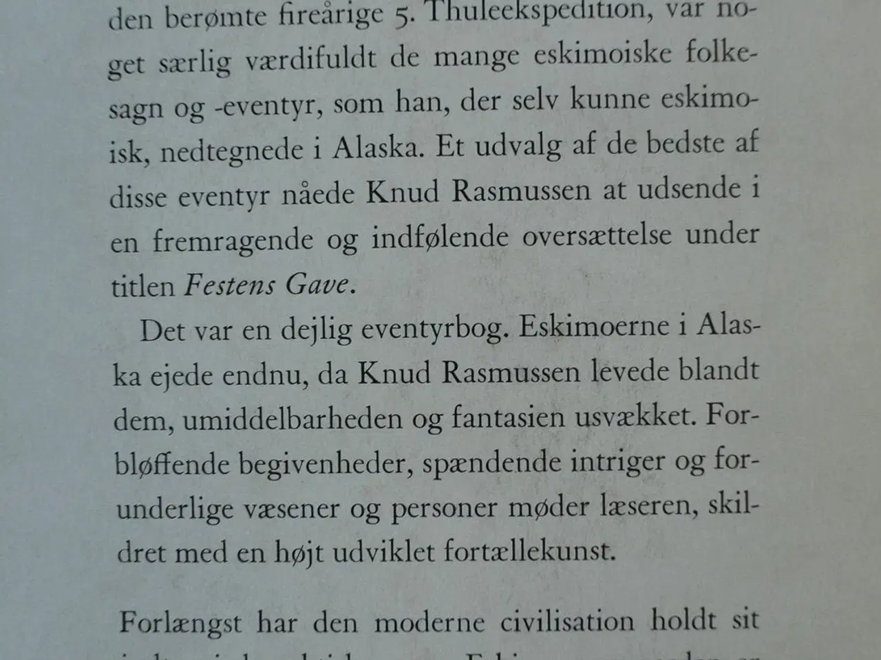 Billede 4 - festens gave - eskimoiske alaska-eventyr, af knud 