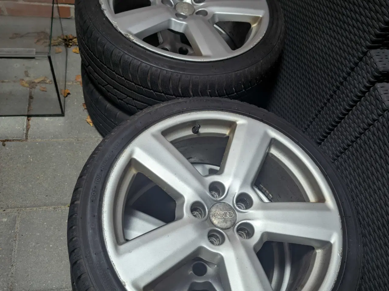 Billede 1 - Vinterhjul alu.