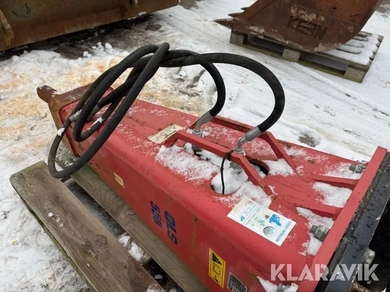 Billede 4 - Planerskovl og hammer OLS 550