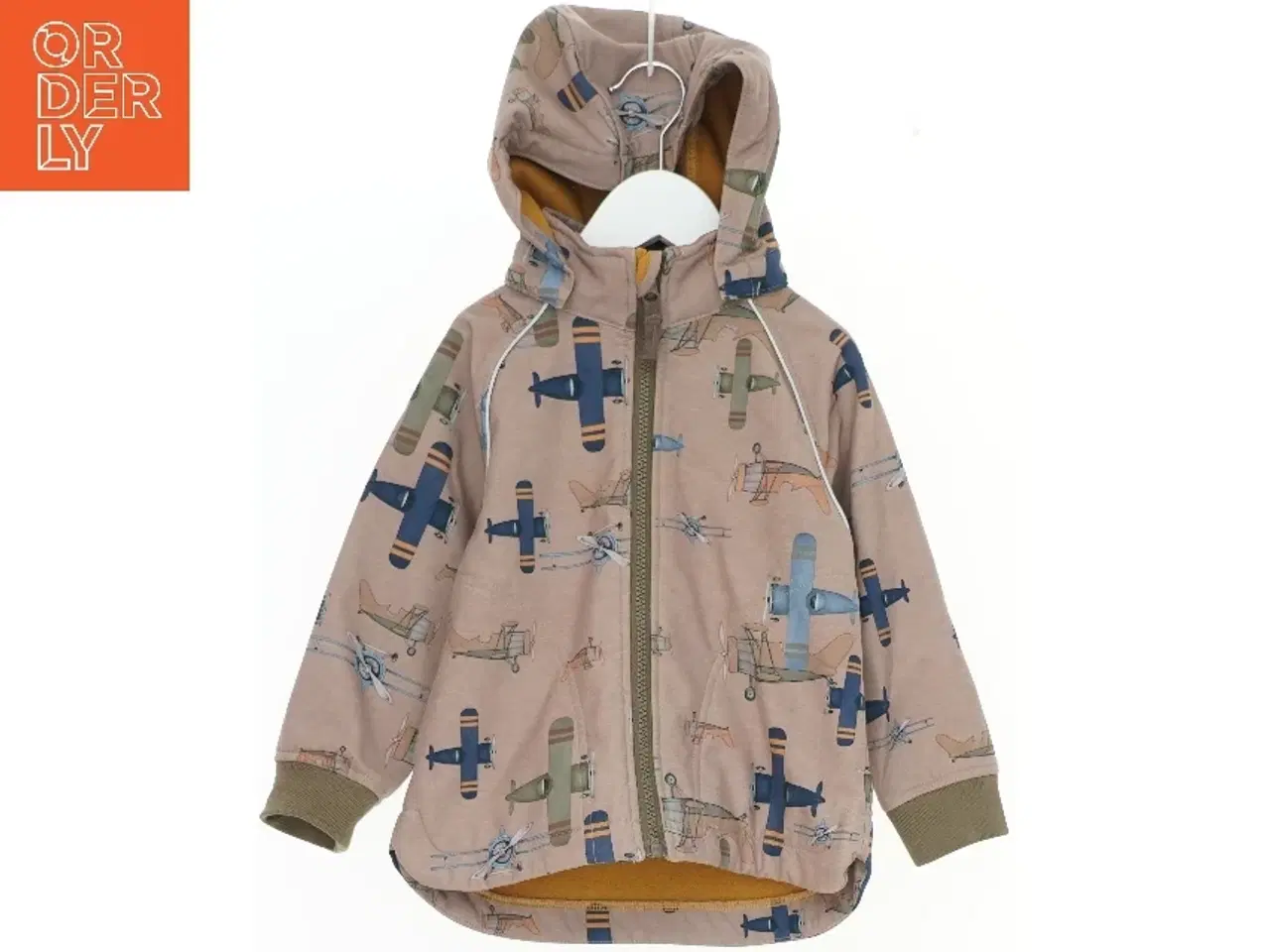 Billede 1 - Børnejakke med flyprint fra Name It (str. 92)