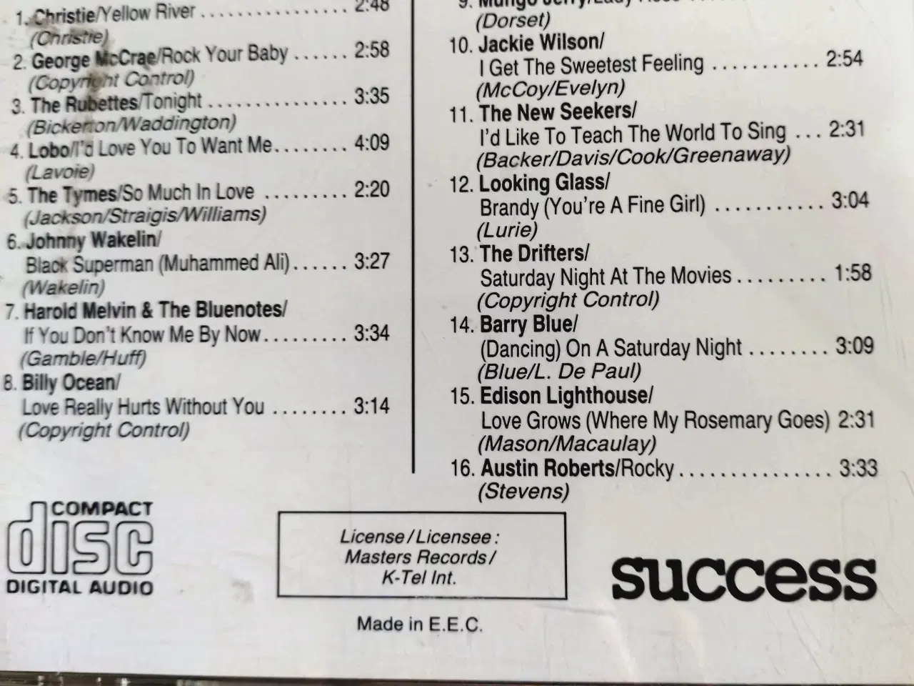 Billede 2 - Cd Hits og the 70's vol 3