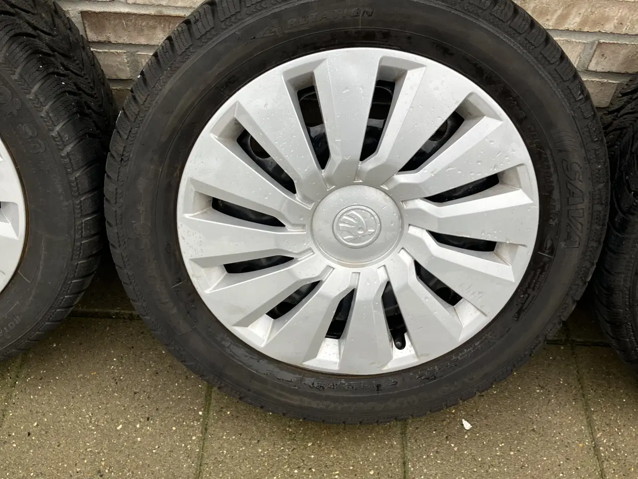 Billede 3 - Stålfælge 5 x 100 med Sava vinterdæk 205/55R16