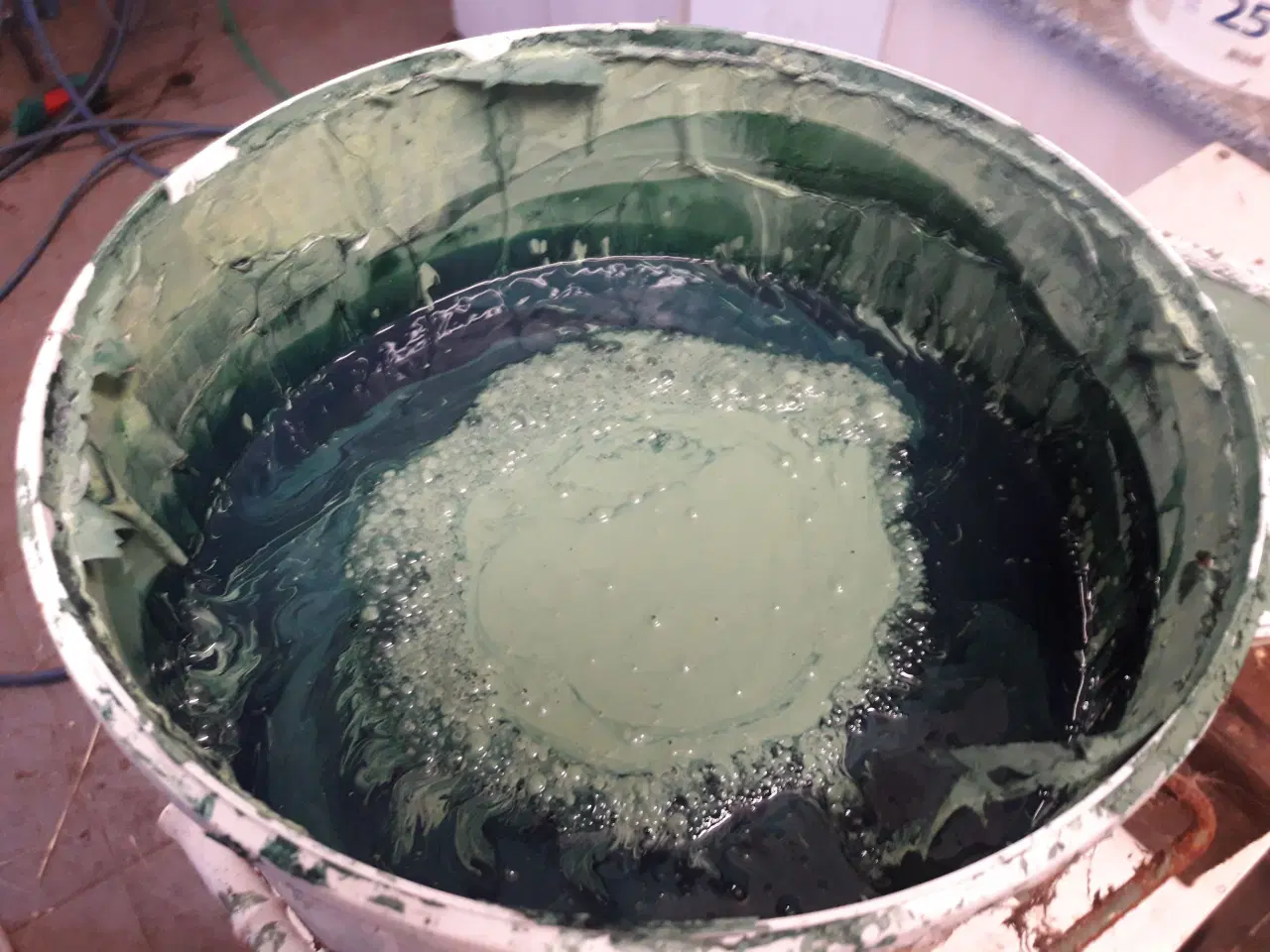 Billede 3 - 20L grøn olie maling til træ