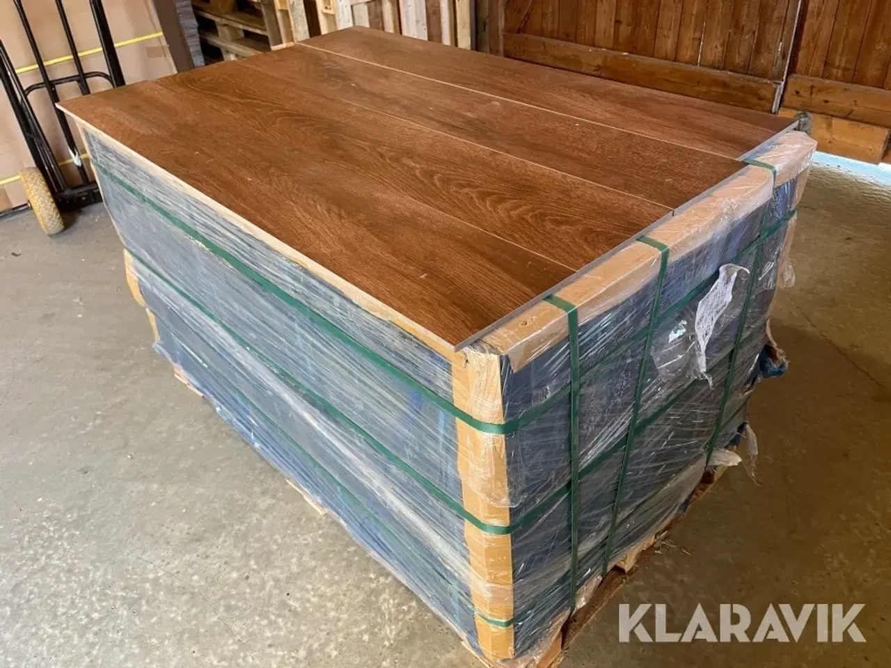 Billede 1 - Porcelæns Fliser med træstruktur Ferrovia Wood wenge 201,6 m2