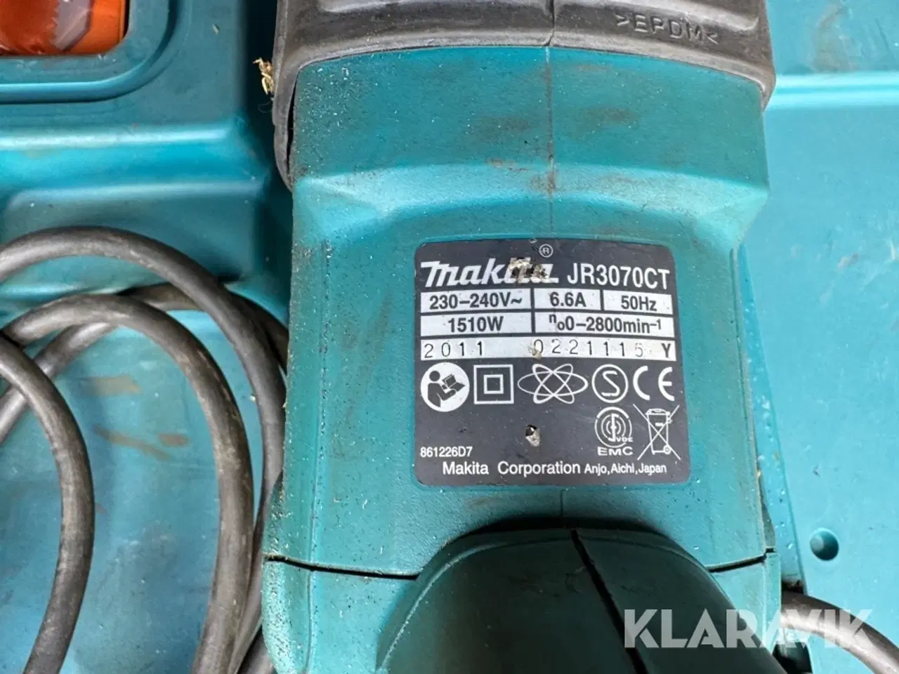 Billede 2 - Bajonetsav Makita JR3070CT