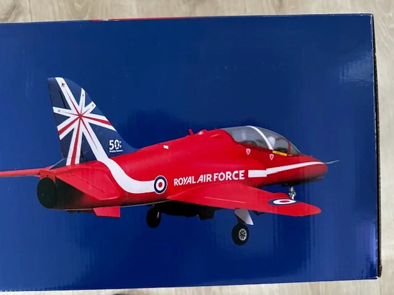 Billede 4 - FMS 80mm EDF BAE Hawk PNP fjernstyret fly