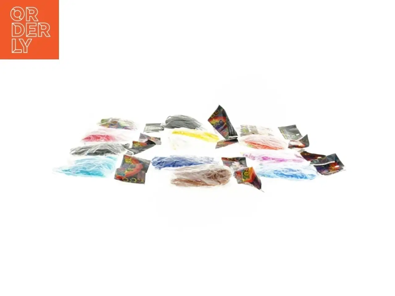 Billede 2 - Loom Bands farverige DIY elastikker (str. Ø, 1,5 cm)