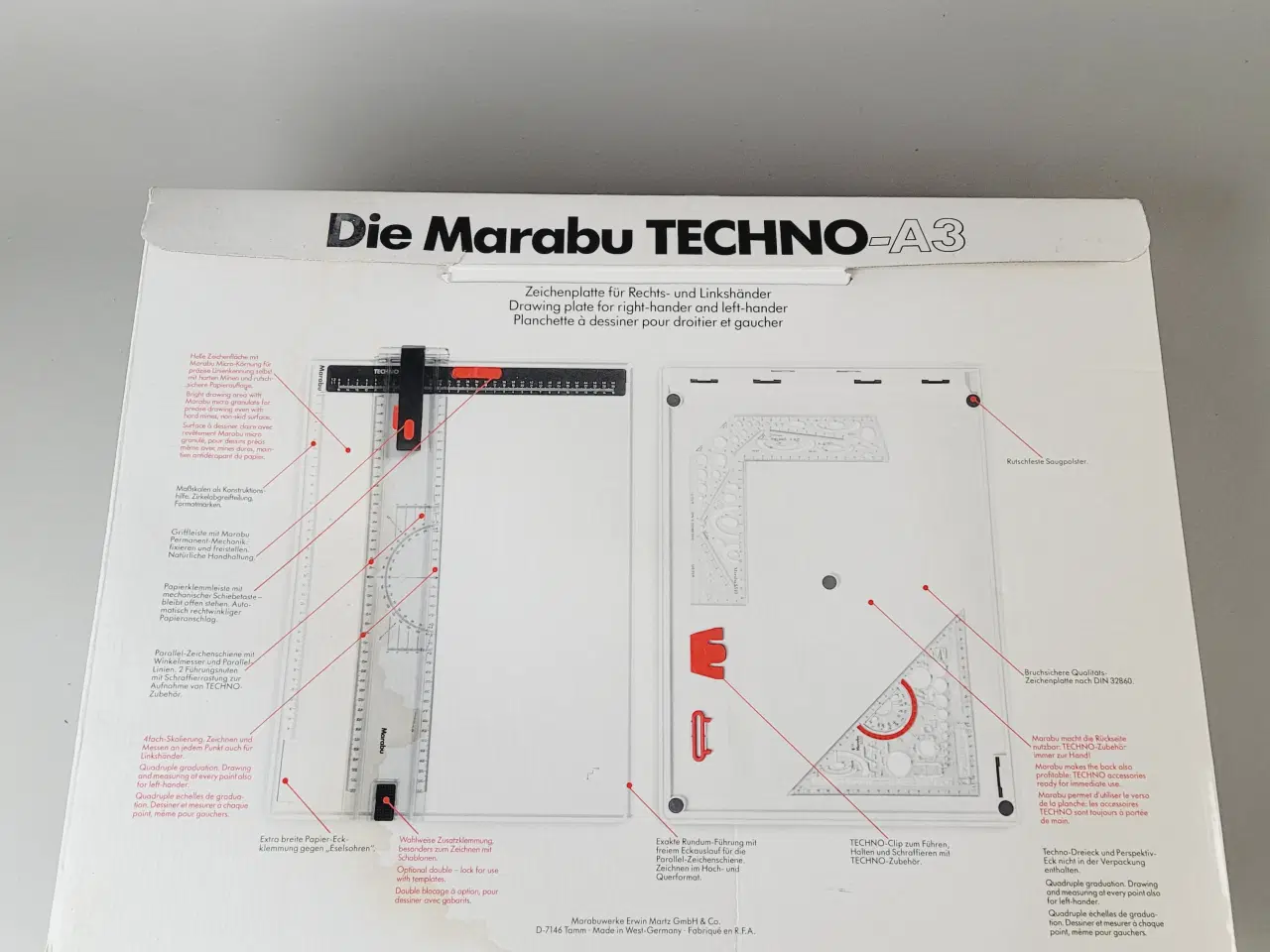 Billede 7 - ⭐️· Marabu M Techno A3 Tegneplade