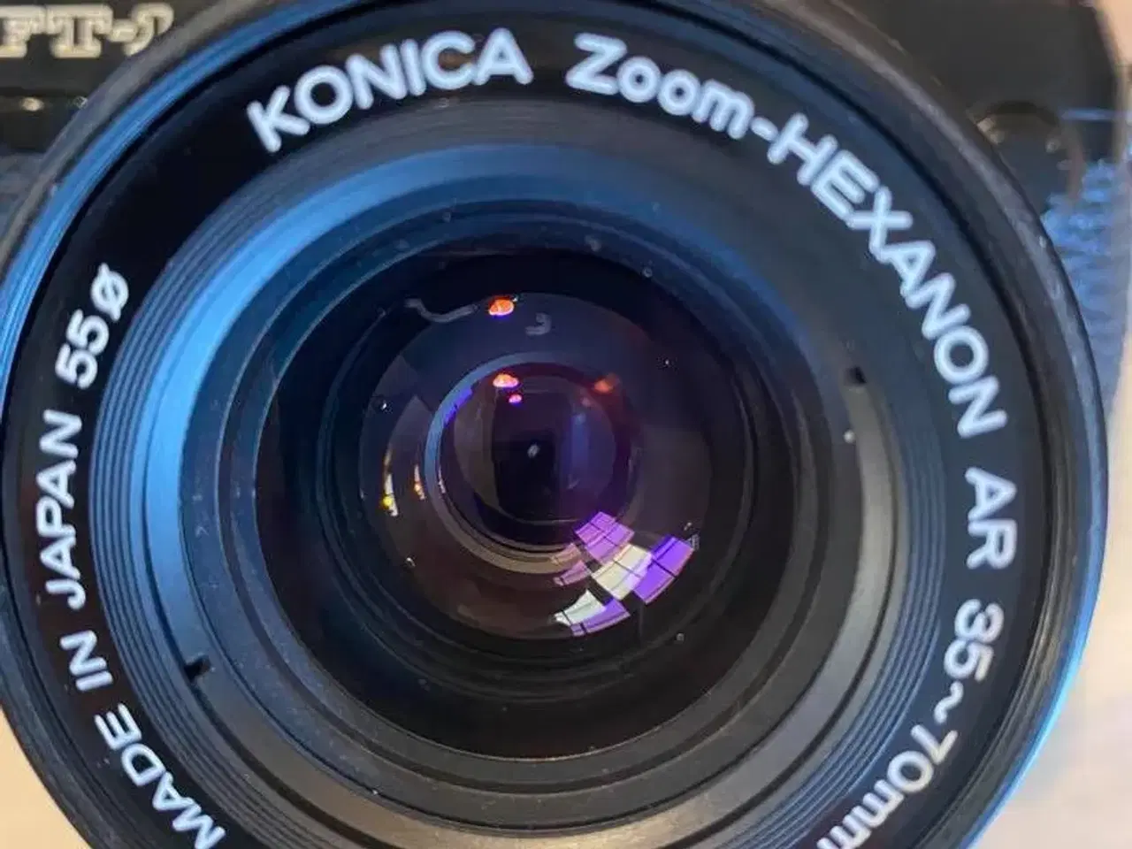 Billede 4 - Konica, FT-1 kamera + 3 linser