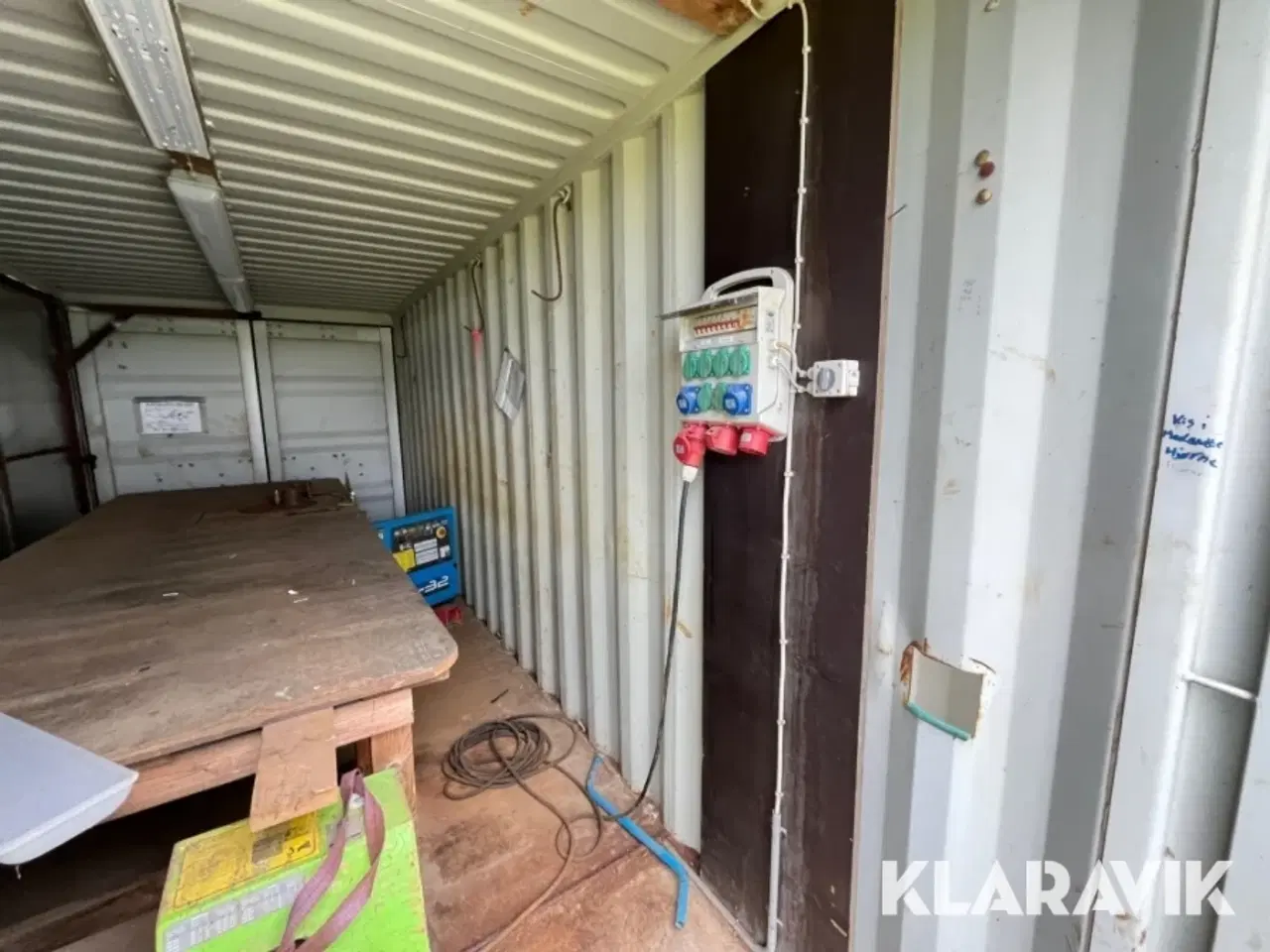 Billede 4 - Container med rørbukker 20 fods