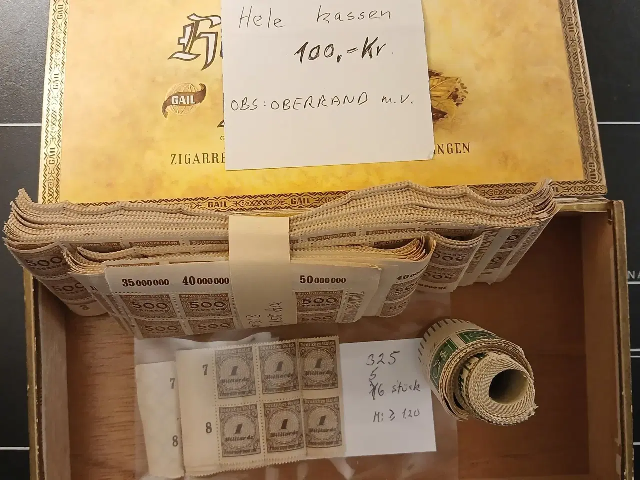 Billede 4 - Tyskland (78) Deutsches Reich Inflationsmærker. Ci