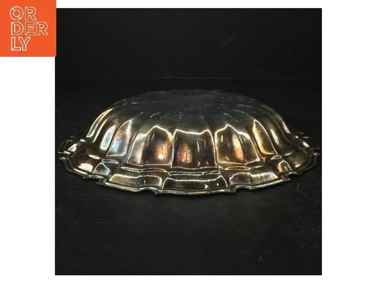 Billede 2 - Sølvplet fad (str. 27 cm)