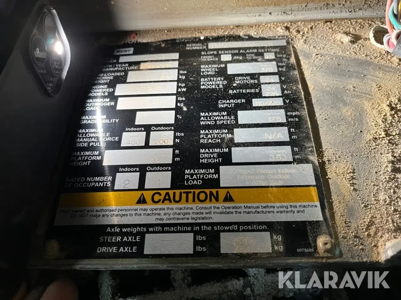 Billede 7 - Mastlift Snorkel TM12 - C-E