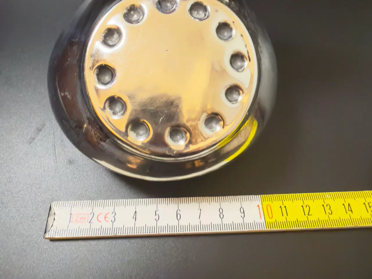 Billede 10 - Retro sparegris – telefon – kromglaseret keramik –