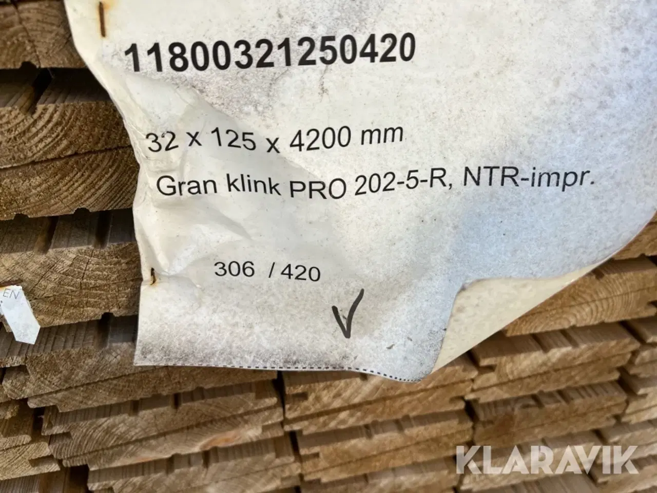 Billede 5 - Klinkbeklædning Protræ Gran pro