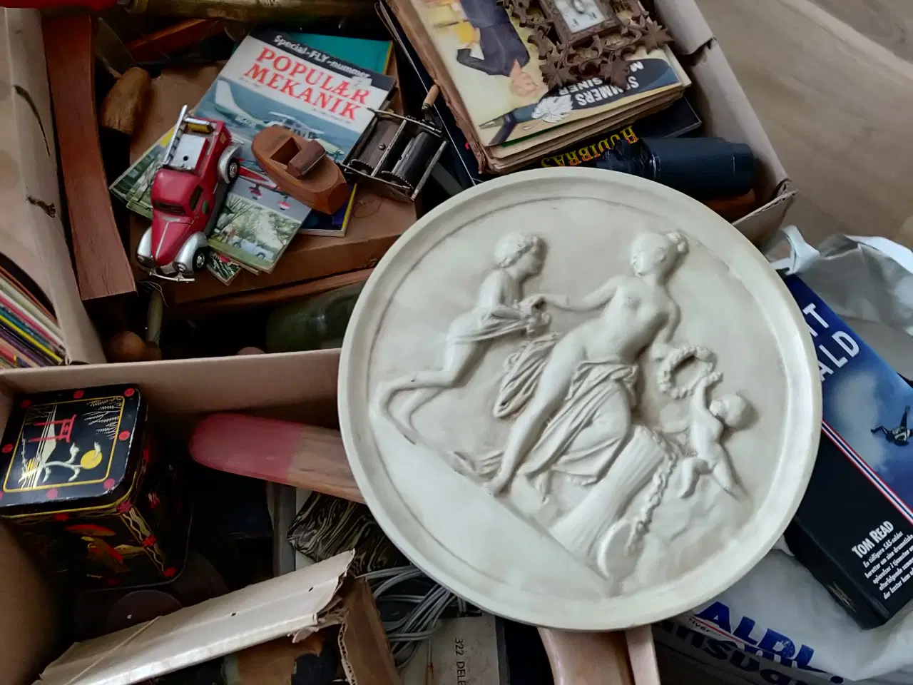 Billede 5 - Gamle sager - 2 stk kasser m.m.