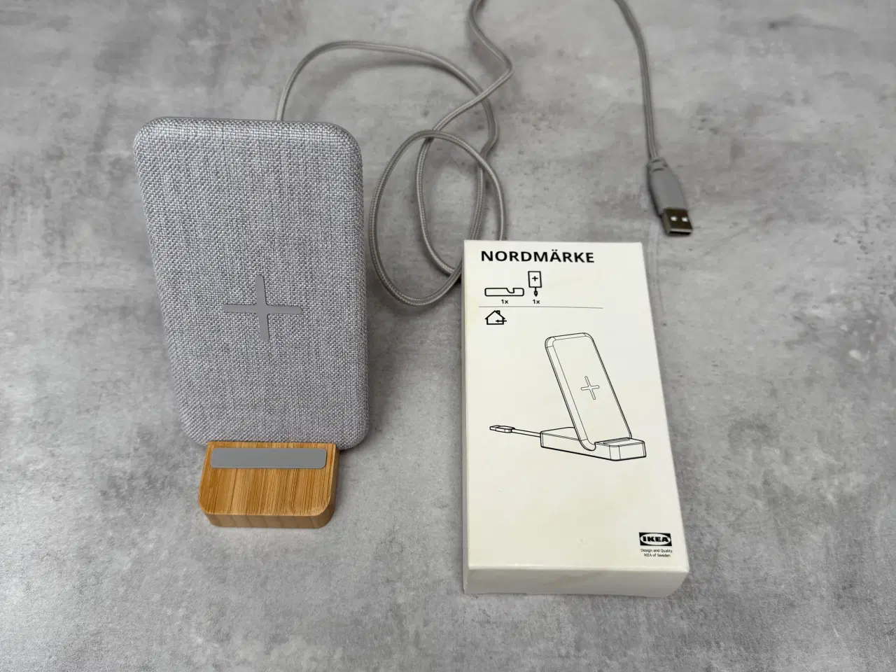 Billede 1 - 2 stk. trådløse opladere