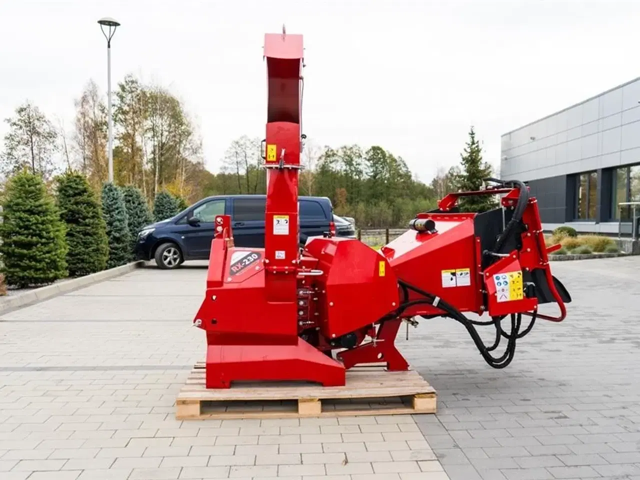 Billede 7 - Remet Flishugger RX-230H med uafhængigt hydraulik