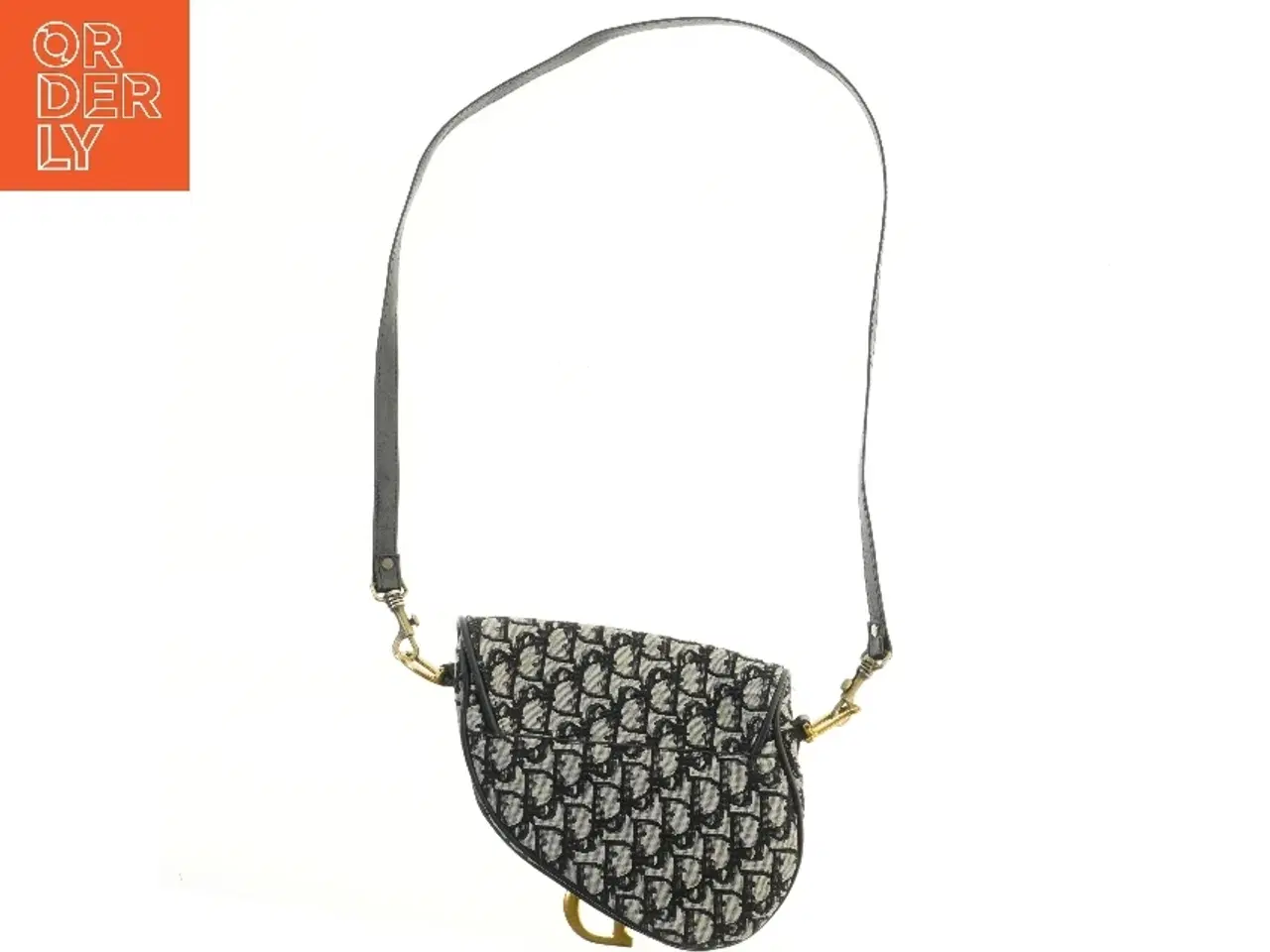 Billede 2 - Skuldertaske med mønster fra Christian Dior (str. 27x22 cm)