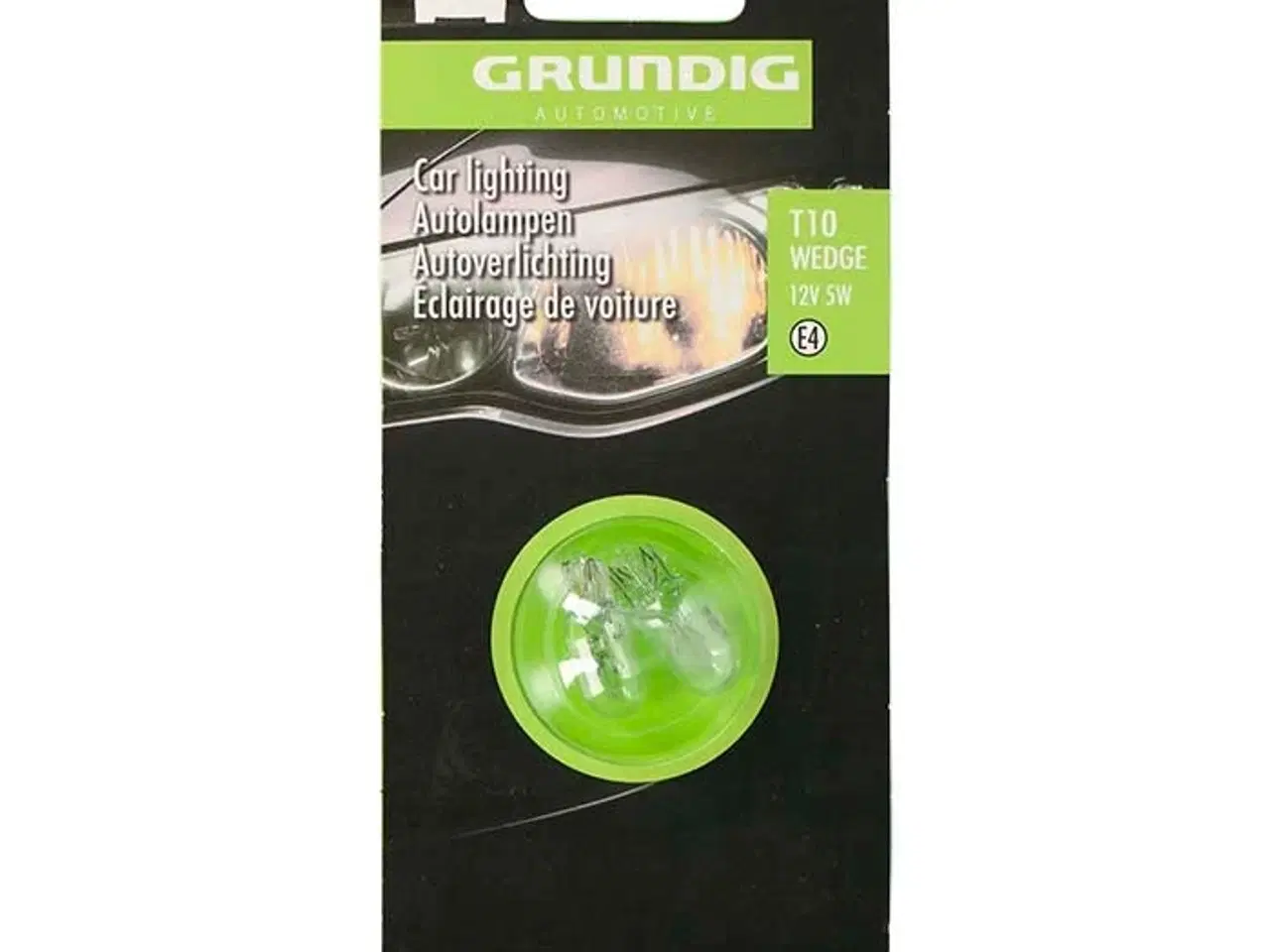 Billede 1 - Grundig Autopærer W5W 12V - 2 stk.