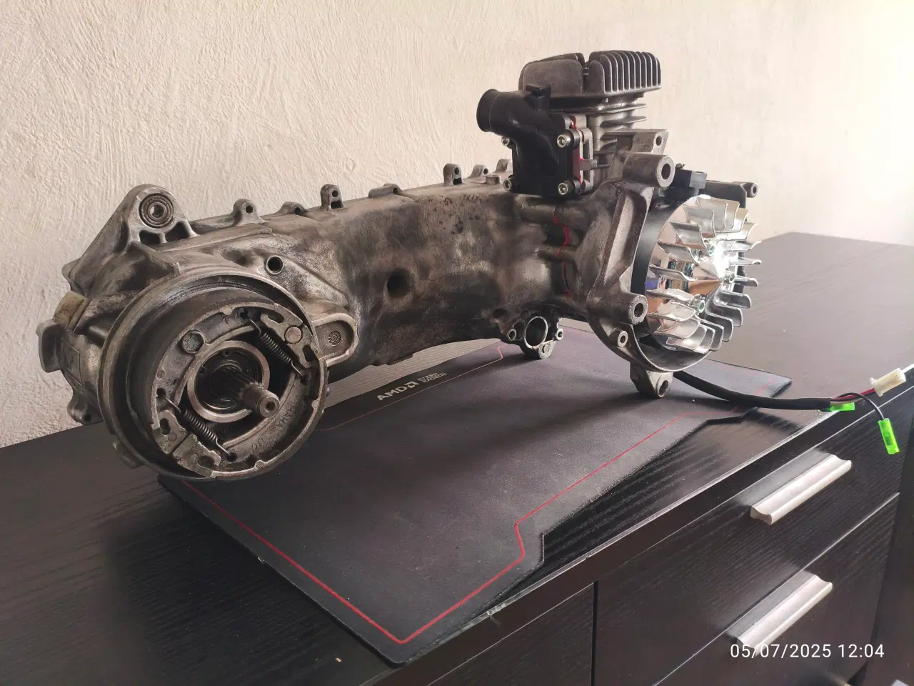 Billede 4 - Nyrenoveret lodret minarelli motor 50cc STD