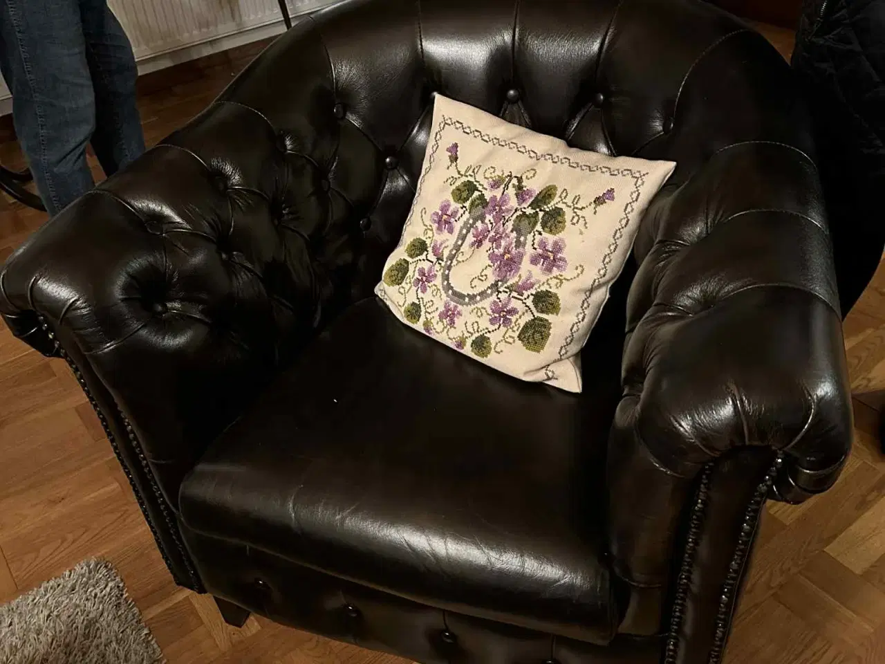 Billede 3 - Chesterfield sofa + 2 stole