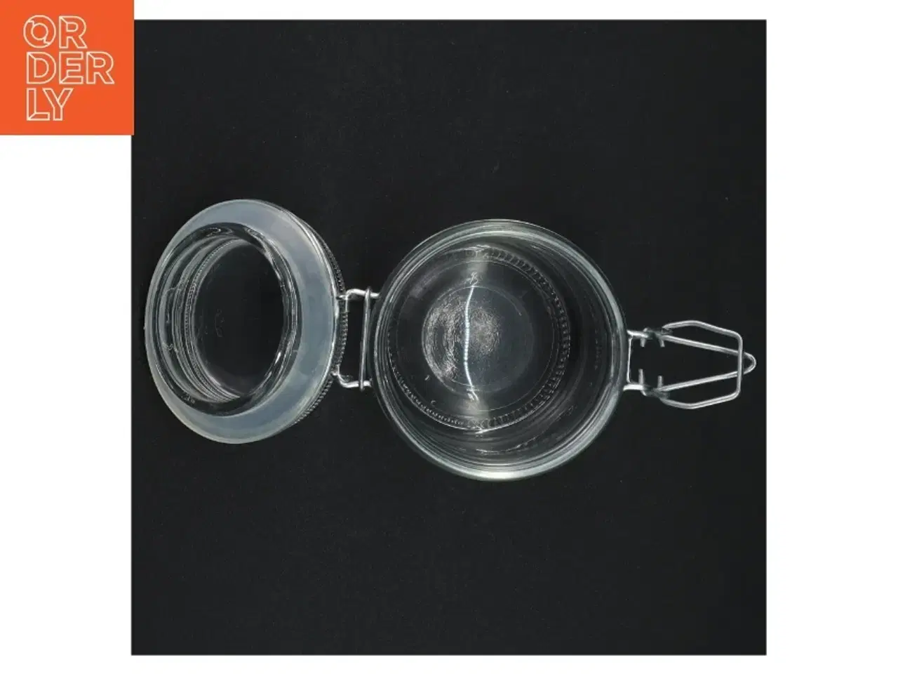 Billede 6 - Patentglas med wirelukning (str. 10 x ø, 8 cm )