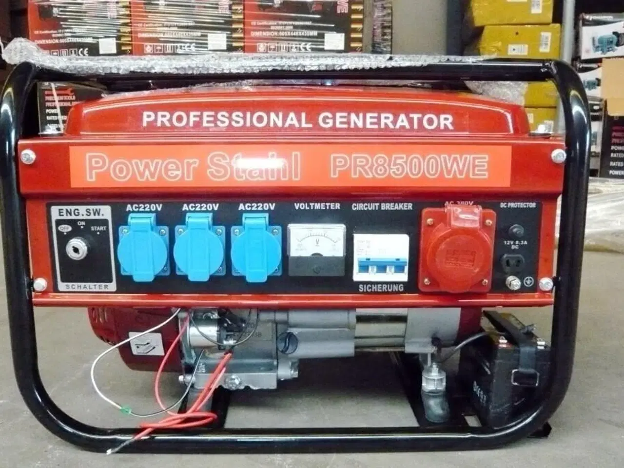 Billede 1 - Generator Power Stahl PR8500WE