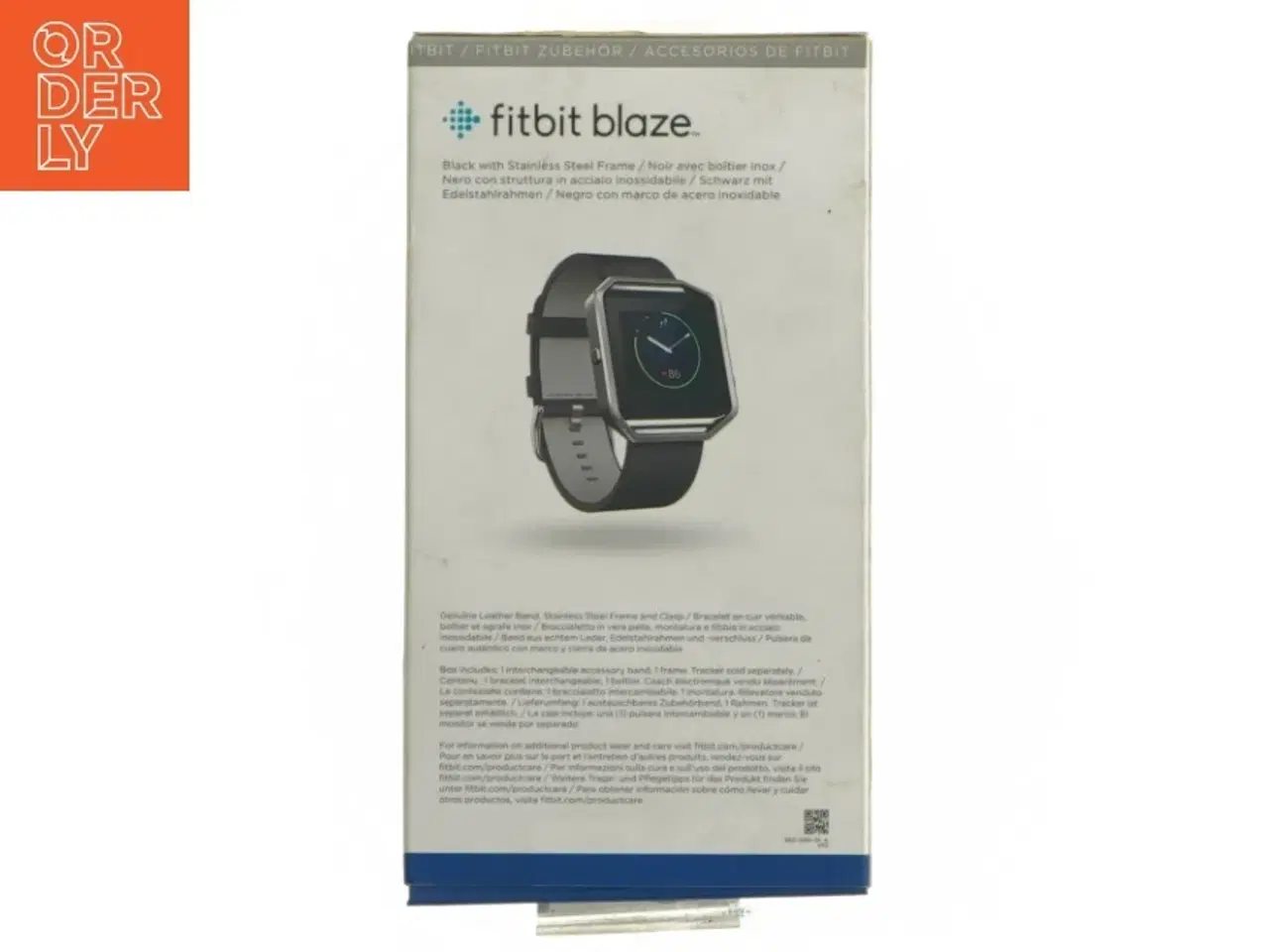 Billede 4 - Fitbit Blaze læderrem og ramme fra Fitbit (str. Størrelse L/G)