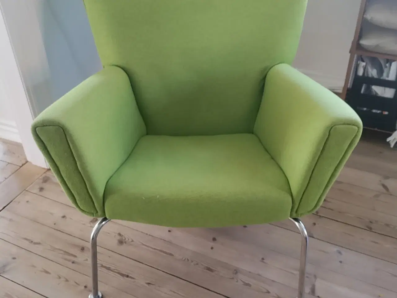 Billede 4 - Lænestol limegrøn - byd!