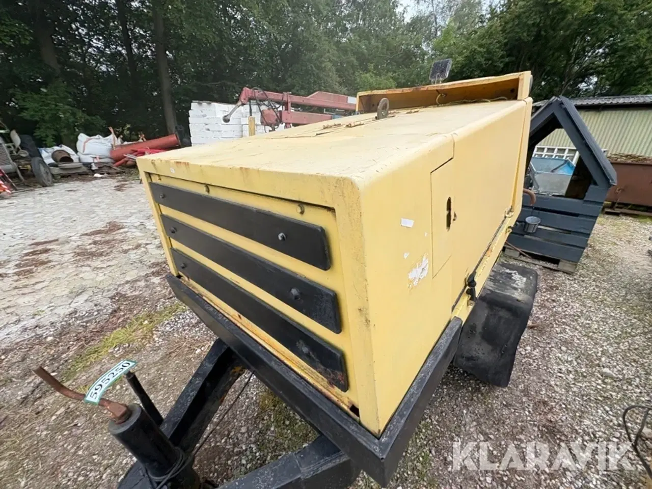 Billede 5 - Betonkanon med kompressor Putzmeister / Atlas Copco XAS 60