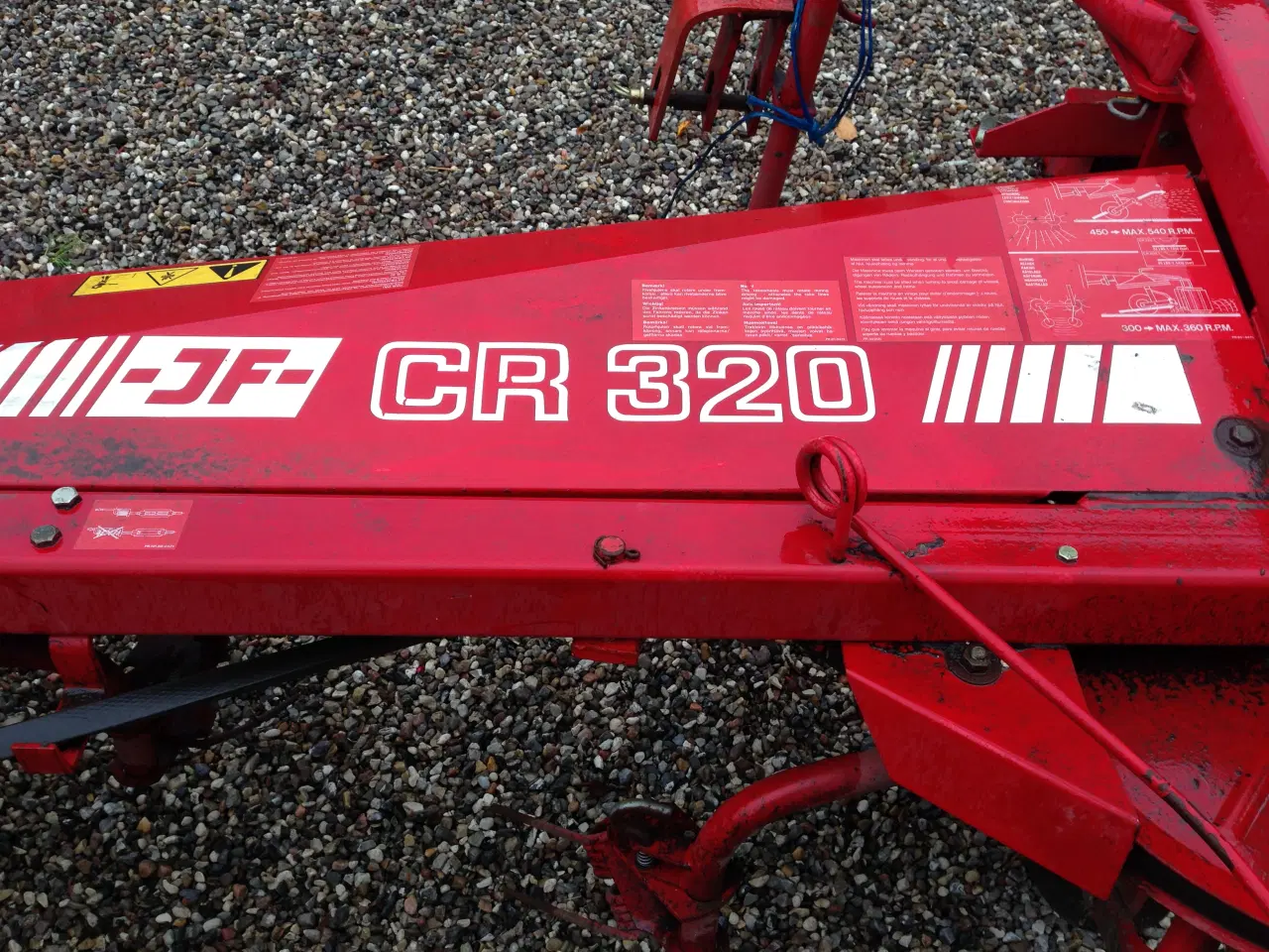 Billede 2 - JF CR 320 høvender