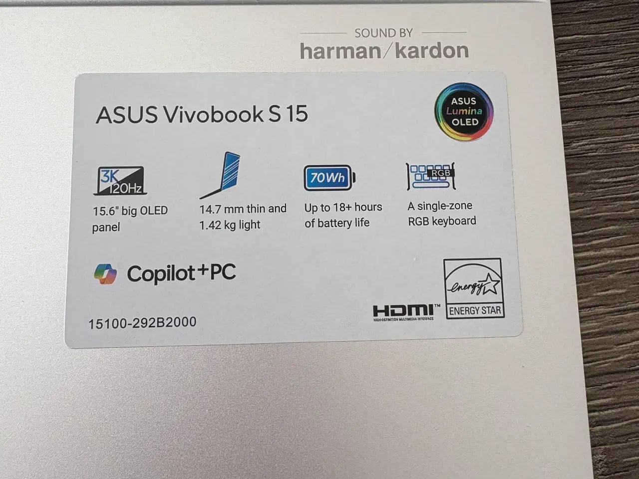 Billede 7 - Asus Vivobook s15