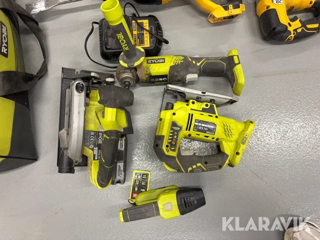 Billede 2 - Elværktøj DeWALT Skil og Ryobi 8 maskiner samlet lot
