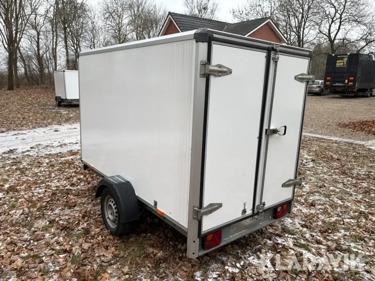 Billede 3 - Lukket trailer Variant B715C2 750 kg. med bremser