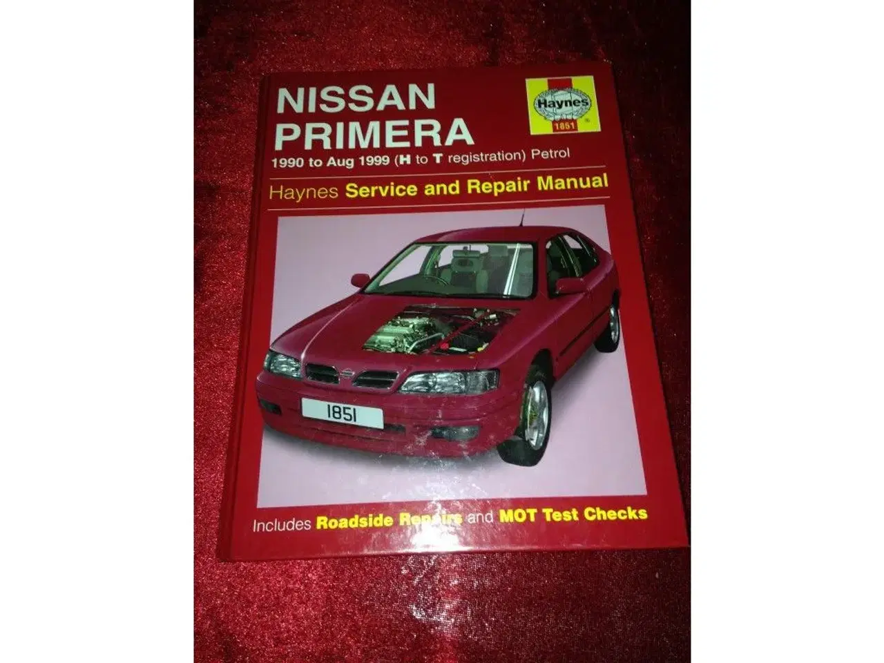 Billede 1 - Haynes Reparationshåndbog over Nissan Primera. 