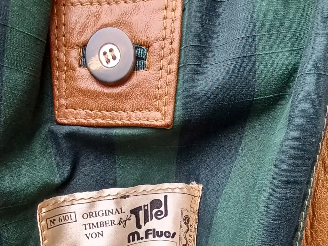 Billede 3 - Skindjakke, vintage.