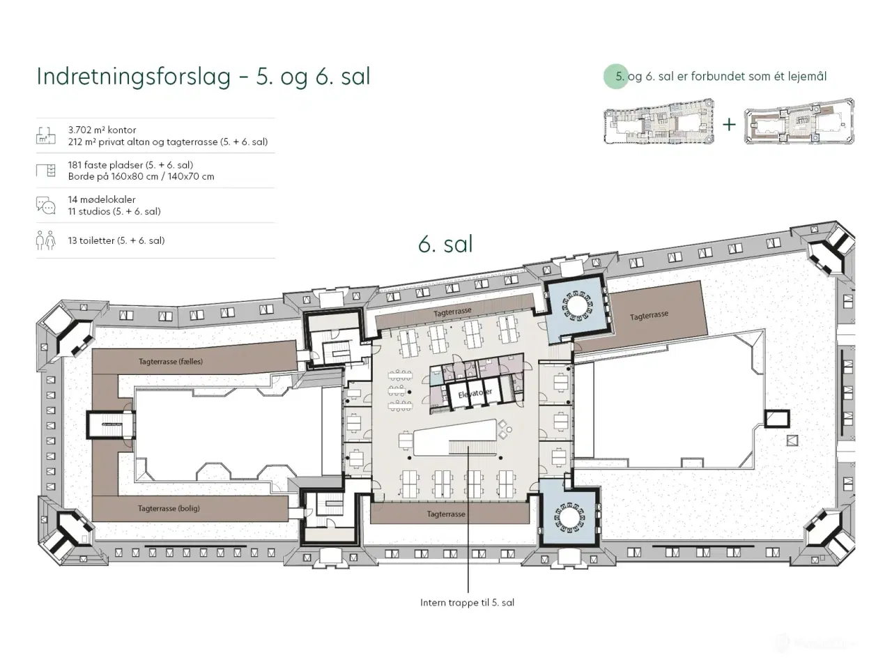 Billede 19 - Kontorer i Helmerhus - et restaureret historisk ikon i hjertet af København