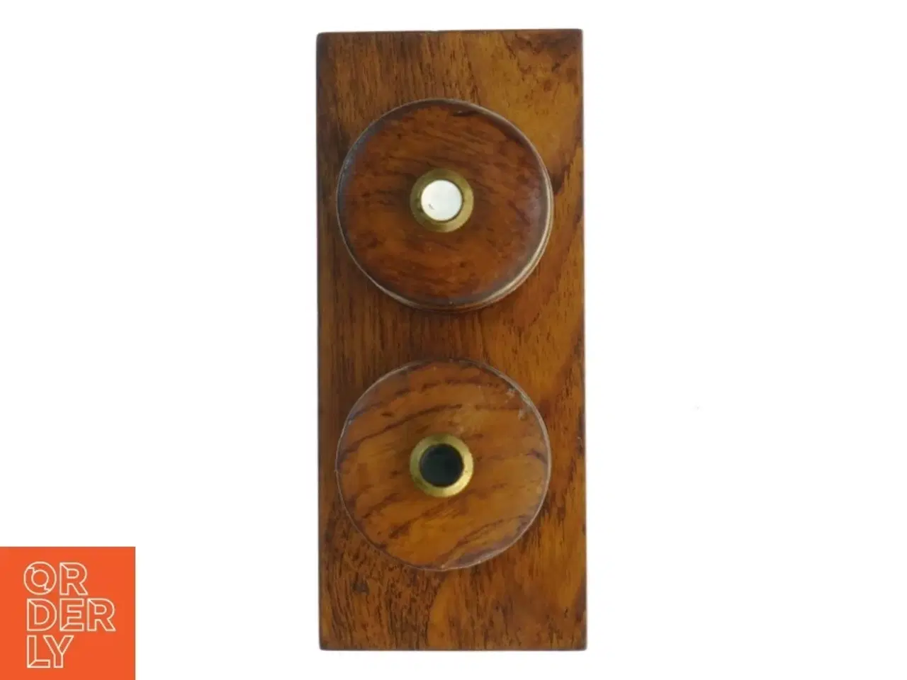 Billede 4 - Teak Salt- og pebersæt med holder fra Dane Wood (str. 17 x, 7,5 x 15 cm)