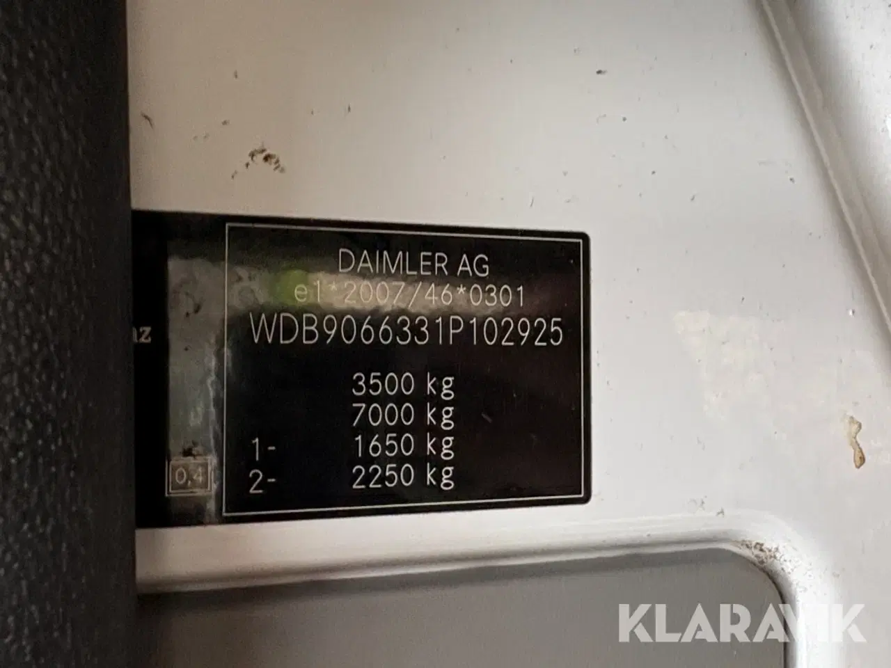 Billede 9 - Følgebil Mercedes-Benz 316 Cdi