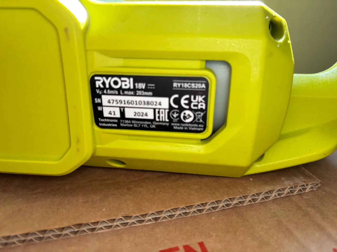 Billede 4 - Ryobi motorsav næsten ny
