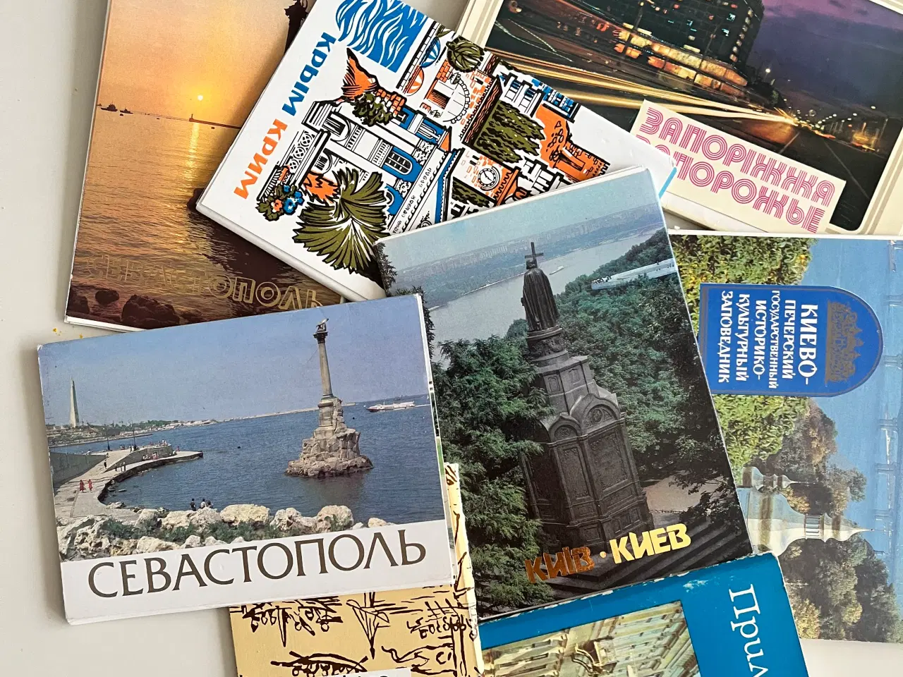 Billede 2 - Postkort Ukraine ca 90