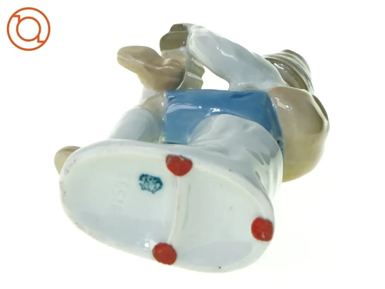 Billede 4 - Figur harmonikaspiller (str. 15 x 5 x 9 cm)