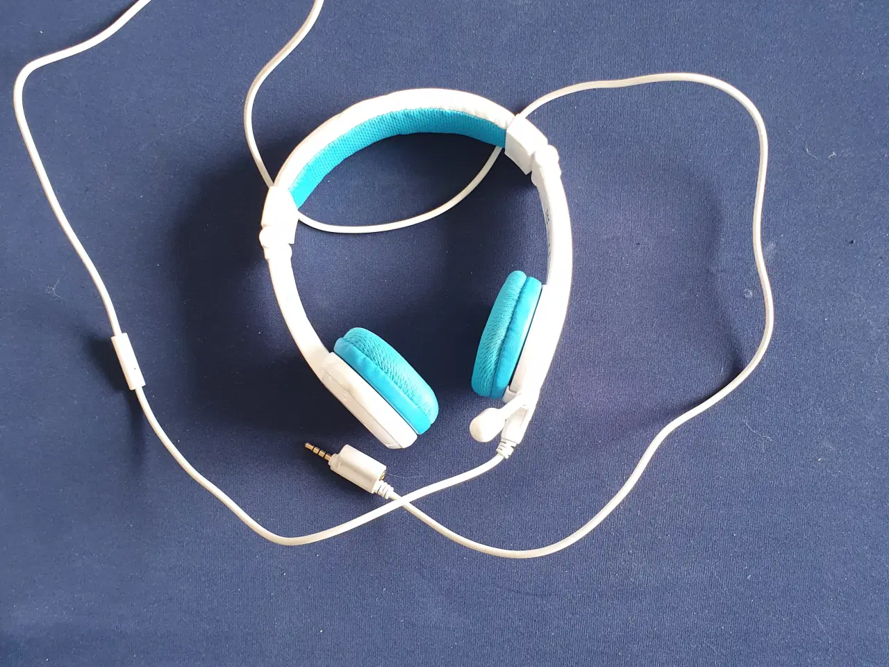 Billede 1 - Sammenklaplige høretelefoner med dobbeltstik