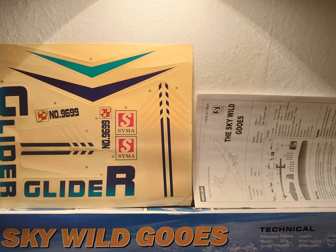 Billede 4 - Fjernstyret fly:The sky wild gooes. Ny.