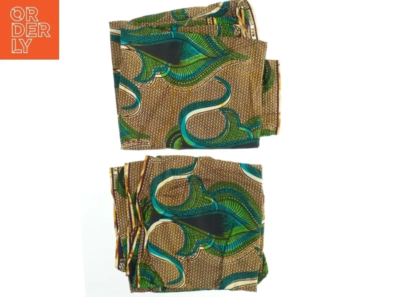 Billede 2 - Afrikansk print stof fra Tanzania(str. 115x204 cm)