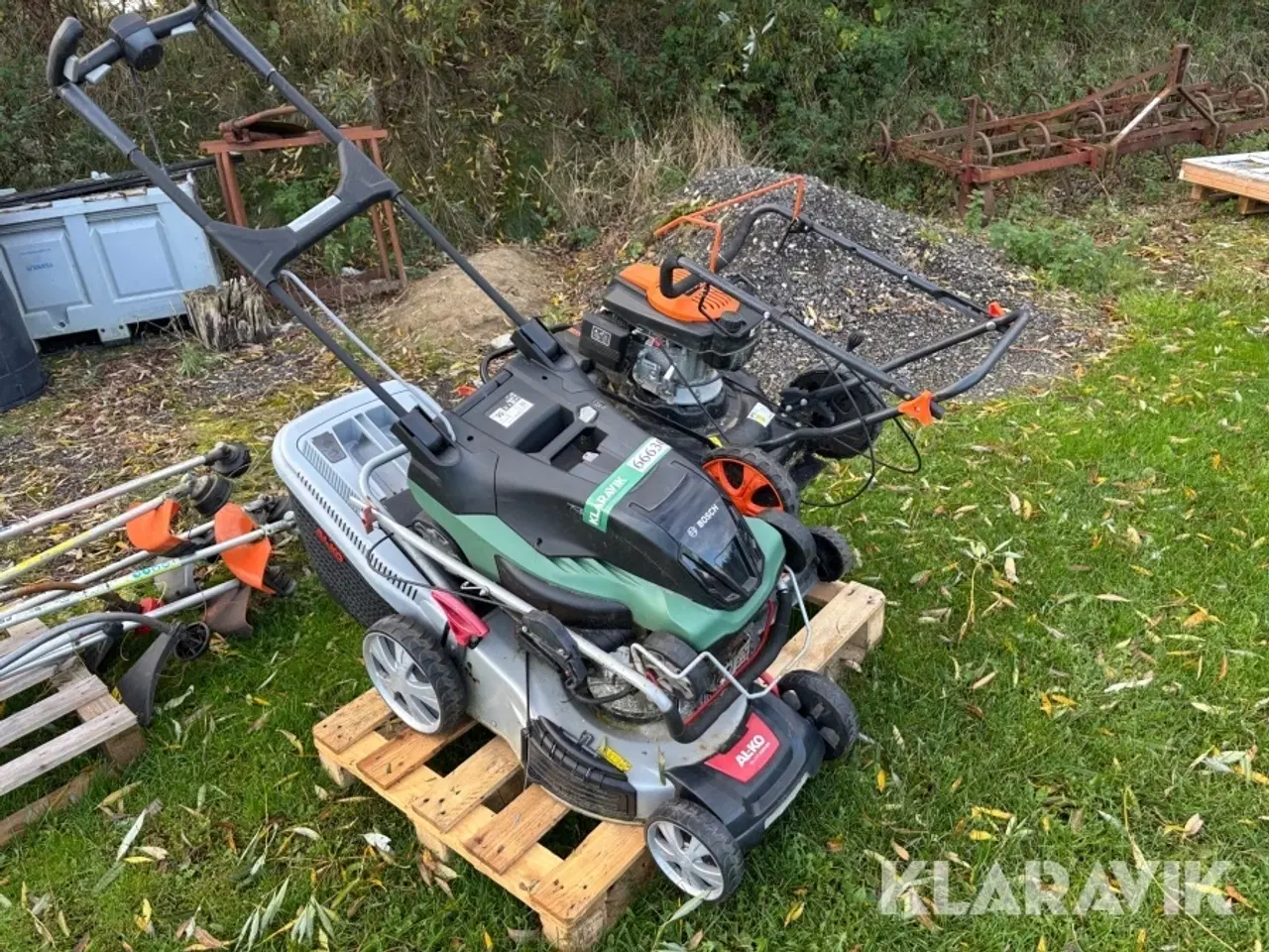 Billede 1 - Blandet Græsslåmaskiner Bosch, Al-Ko, Adano